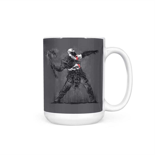 God Throwing Axe - Mug