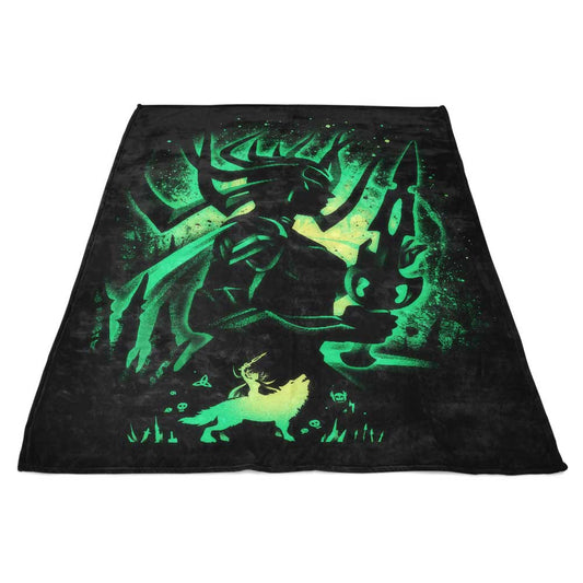 Goddess of Death - Fleece Blanket
