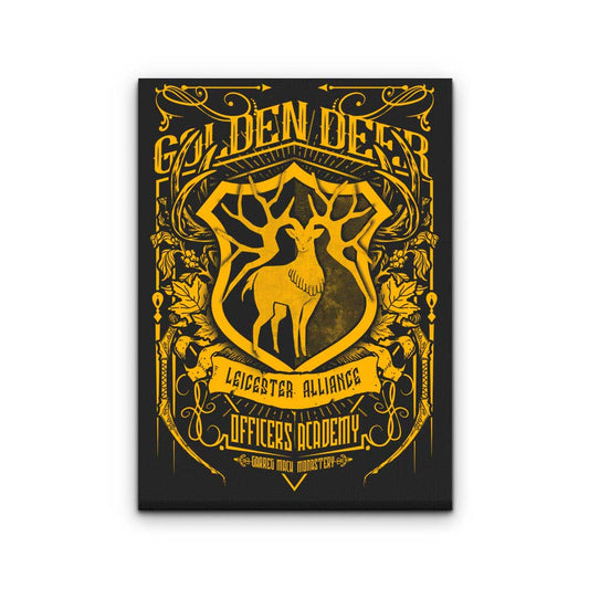Golden Deer Officers - Canvas Print