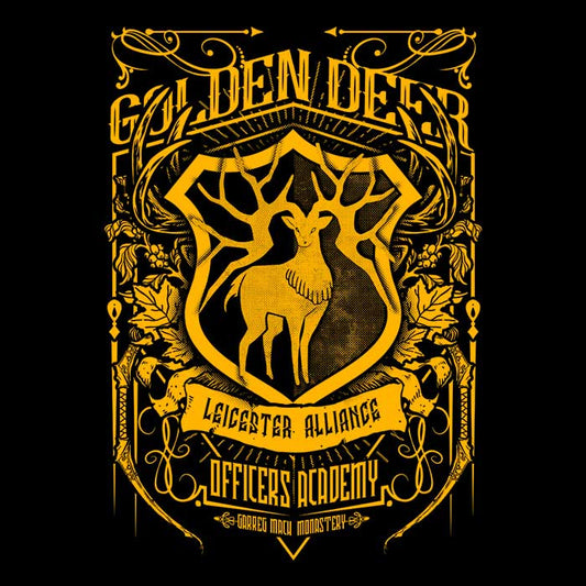 Golden Deer Officers - Fleece Blanket