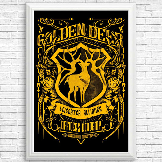 Golden Deer Officers - Posters & Prints