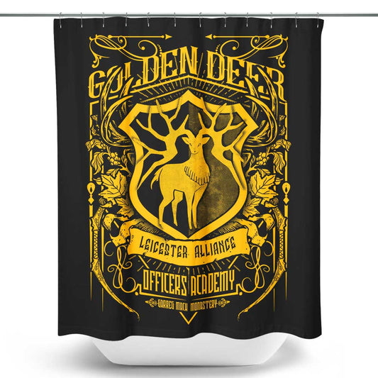Golden Deer Officers - Shower Curtain