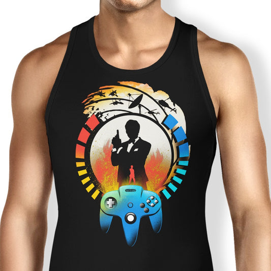 Golden Gun 64 - Tank Top