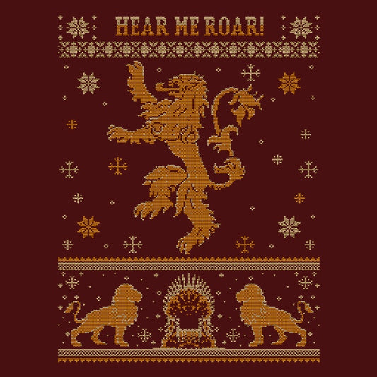 Golden Lion Sweater - Accessory Pouch