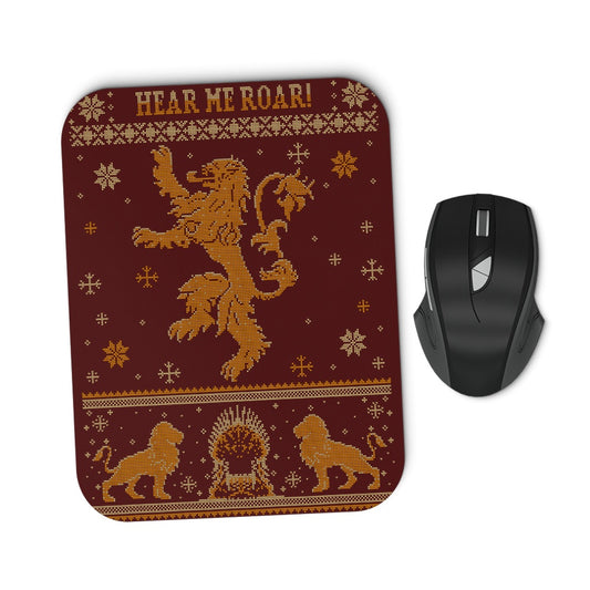 Golden Lion Sweater - Mousepad