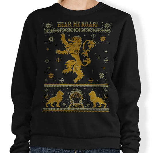 Golden Lion Sweater - Sweatshirt