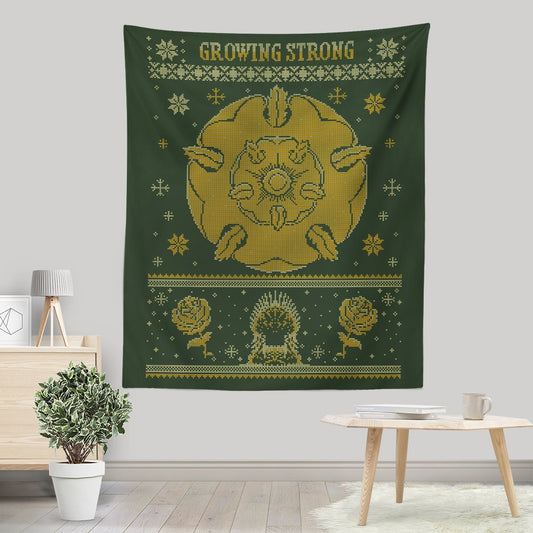 Golden Rose Sweater - Wall Tapestry