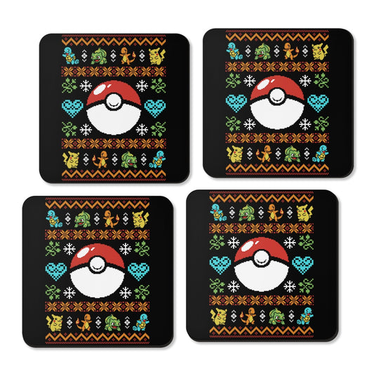 Gotta Stitch 'em All - Coasters
