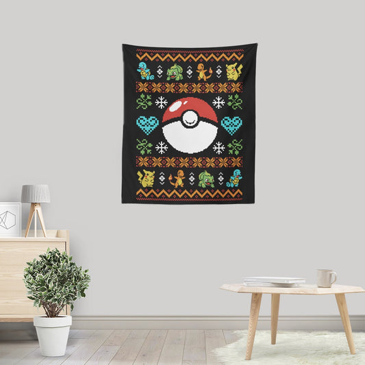 Gotta Stitch 'em All - Wall Tapestry