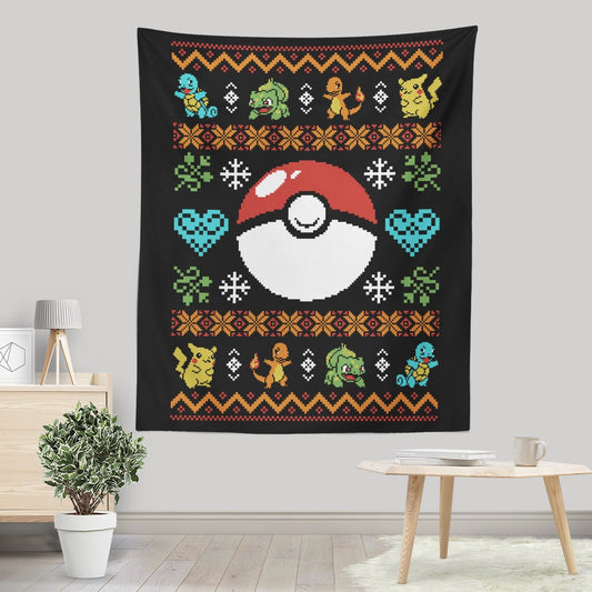 Gotta Stitch 'em All - Wall Tapestry