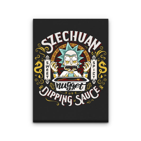 Grandpa's Dipping Sauce - Canvas Print