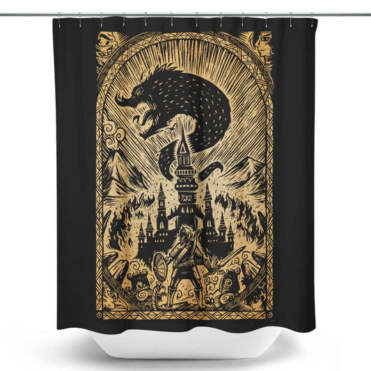 Great Cataclysm - Shower Curtain