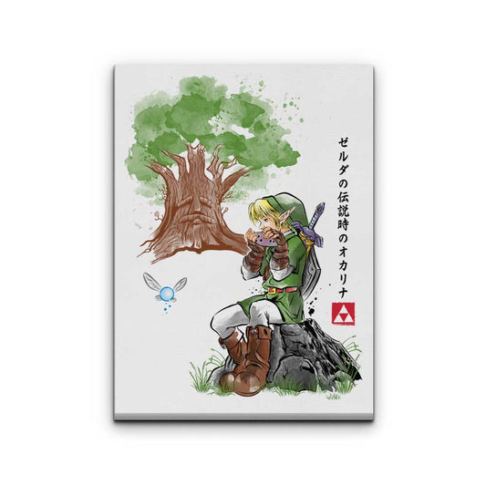 Great Deku Watercolor - Canvas Print