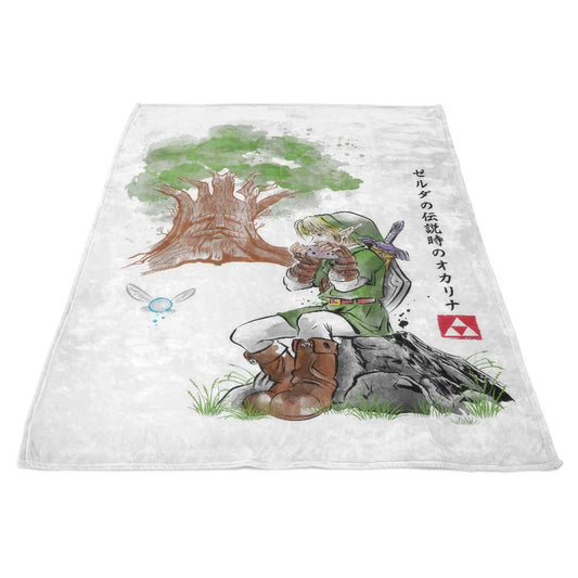 Great Deku Watercolor - Fleece Blanket