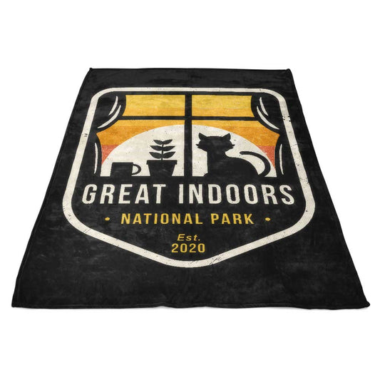 Great Indoors National Park - Fleece Blanket