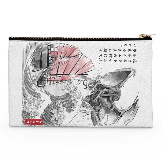 Great Old One Sumi-e - Accessory Pouch