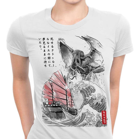 Great Old One Sumi-e - Women's Apparel