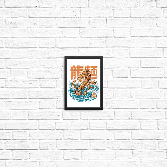 Great Ramen Dragon Off Kanagawa - Posters & Prints