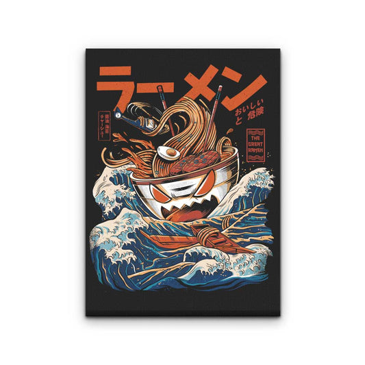 Great Ramen Off Kanagawa (Alt) - Canvas Print