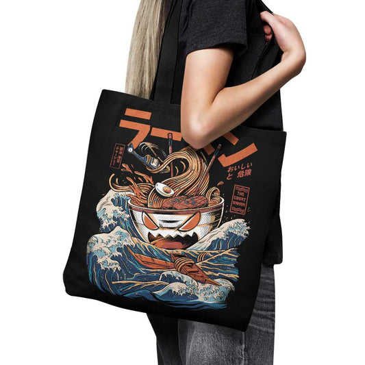 Great Ramen Off Kanagawa (Alt) - Tote Bag