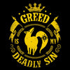 Greed is My Sin - Tote Bag