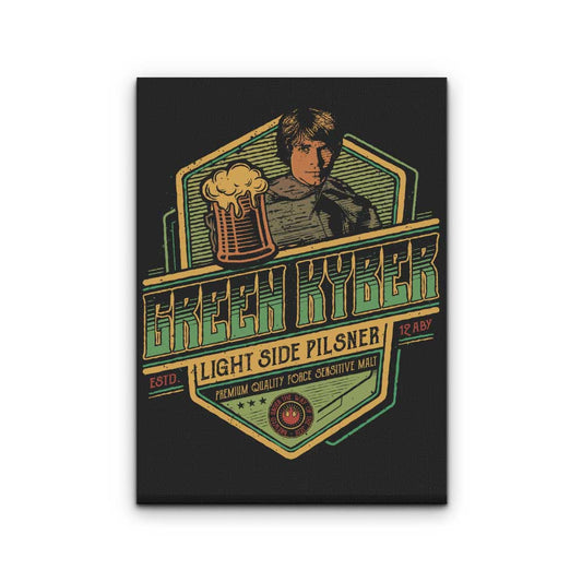 Green Kyber Pilsner - Canvas Print
