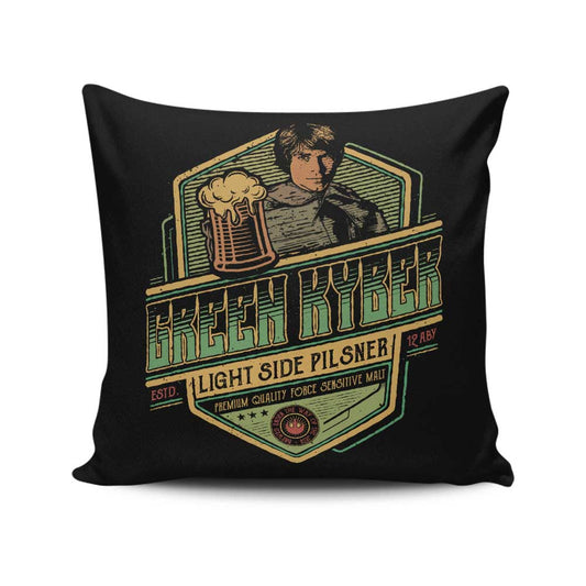 Green Kyber Pilsner - Throw Pillow