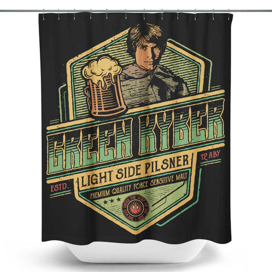 Green Kyber Pilsner - Shower Curtain