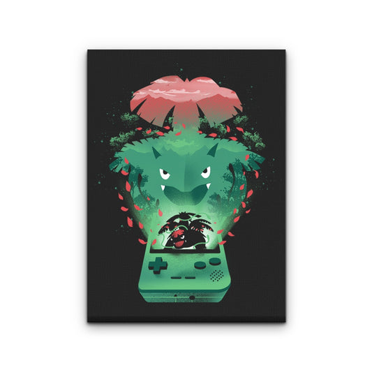 Green Pocket Gaming - Canvas Print