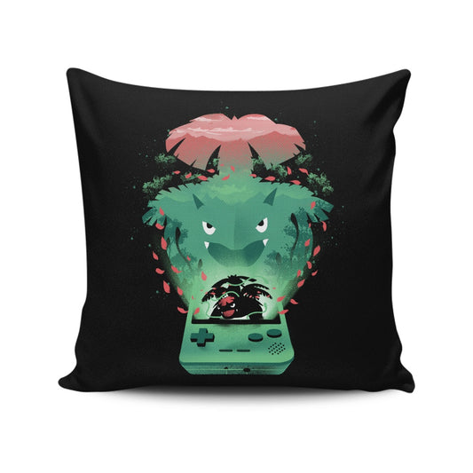 Green Pocket Gaming - Throw Pillow