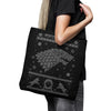 Grey Wolf Sweater - Tote Bag
