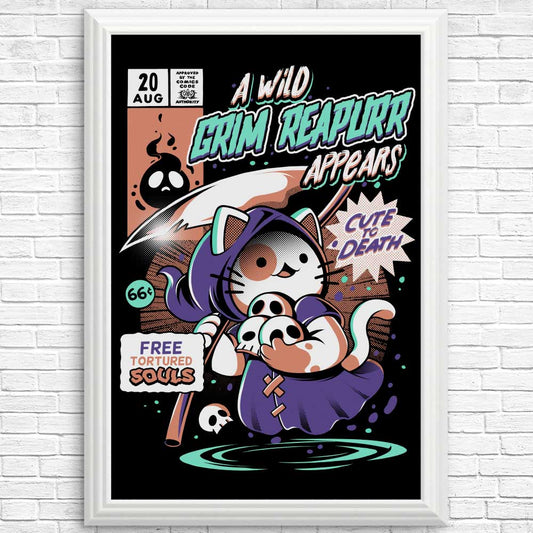Grim Reapurr - Posters & Prints