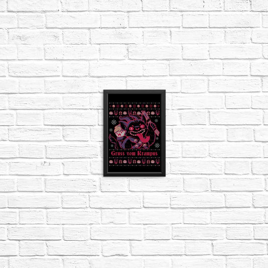 Gruss Vom Krampus - Posters & Prints