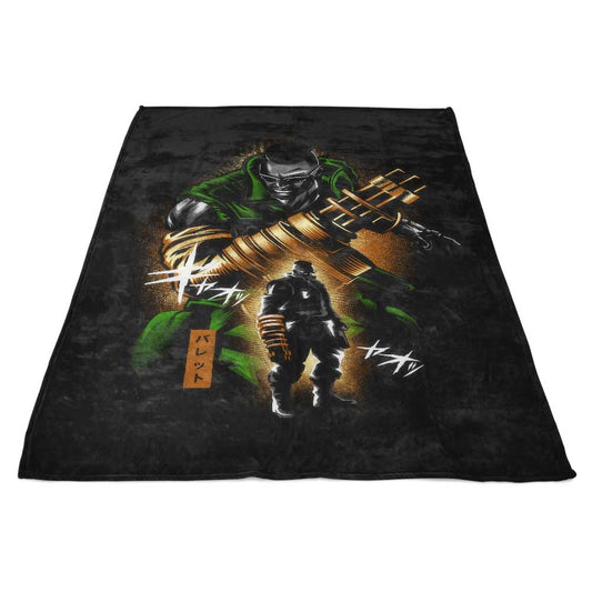 Gun Arm - Fleece Blanket