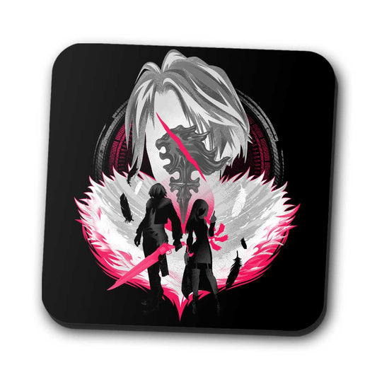 Gunblade Silhouette - Coasters