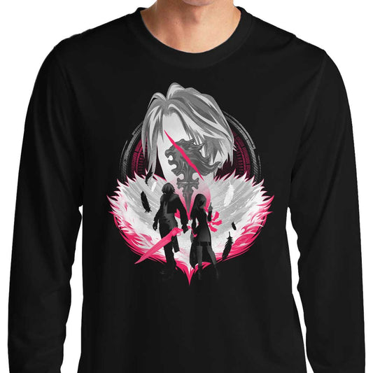 Gunblade Silhouette - Long Sleeve T-Shirt