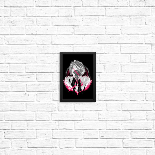 Gunblade Silhouette - Posters & Prints