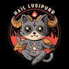 Hail Lucipurr - Metal Print