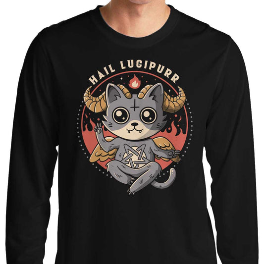 Hail Lucipurr - Long Sleeve T-Shirt