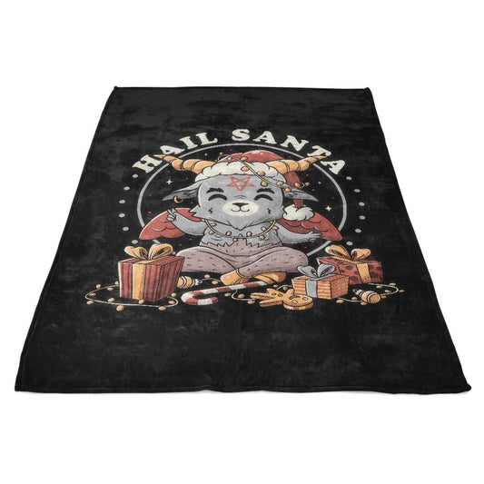 Hail Santa - Fleece Blanket