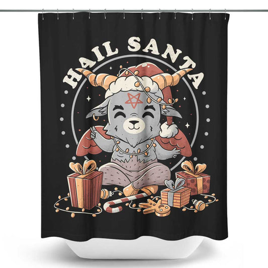 Hail Santa - Shower Curtain