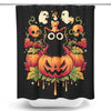 Halloween Candle Trick - Shower Curtain