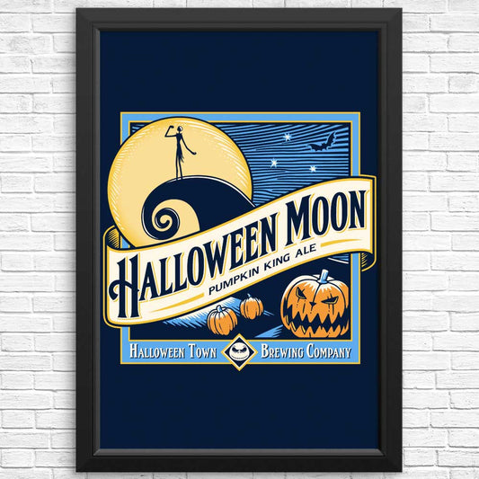 Halloween Moon - Posters & Prints