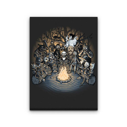 Halloween Tale - Canvas Print