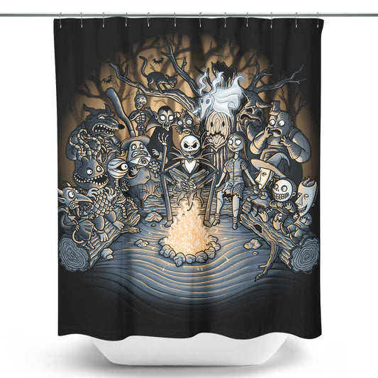 Halloween Tale - Shower Curtain
