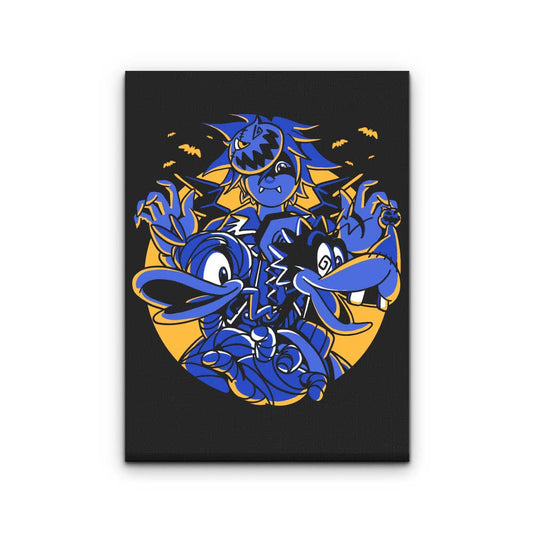 Halloween Towners - Canvas Print