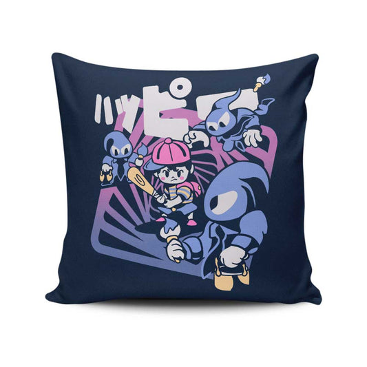 Happy Attack - Throw Pillow