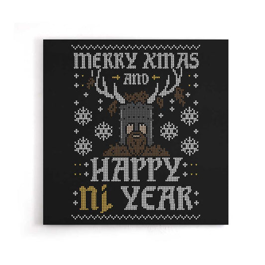 Happy Ni Year - Canvas Print