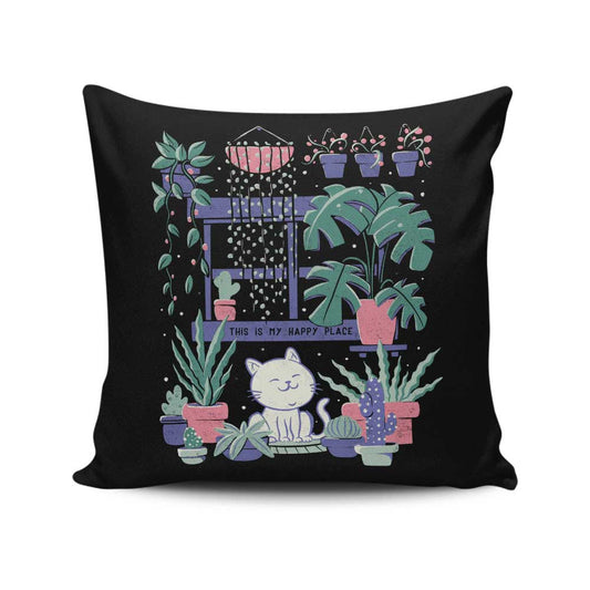 Happy Place - Throw Pillow