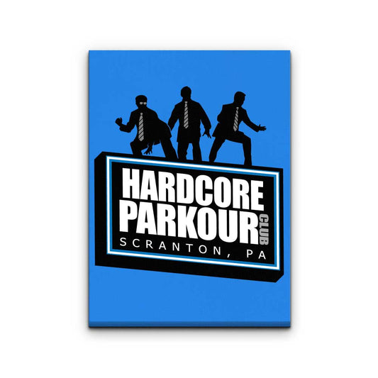 Hardcore Parkour - Canvas Print